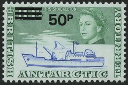 BRITISCHE GEBIETE IN DER 38 **, 1971, 50 P. Auf 10 Sh. Antarktisforschung, Pracht, Mi. 50.- - Autres & Non Classés