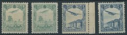 MANDSCHUKUO 90-93 **, 1936, Flugzeug über Landschaft, Postfrischer Prachtsatz - Andere & Zonder Classificatie