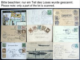 LOKALAUSGABEN PRZEDBORZ 1897-1980, 50 Verschiedene Belege Bodensee-Schiffspost, Dabei Einschreiben, Retour- Und Eilboten - Altri & Non Classificati