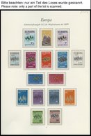 EUROPA UNION **, 1972, Sterne, Kompletter Jahrgang, Pracht, Mi. 198.- - Andere & Zonder Classificatie