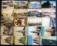 ALTE POSTKARTEN - LETTLAN LIBAU, 80 Verschiedene Ansichtskarten Mit Teils Seltenen Motiven, Alles Feldpostkarten Von 191 - Lettonia