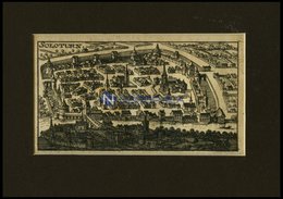 SOLOTHURN, Gesamtansicht, Kupferstich Von Riegel 1690 - Lithographien