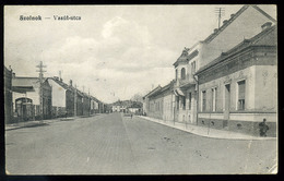 93599 SZOLNOK 1915. Vasút Utca - Hongrie