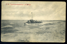 93779 K.u.K. NAVY HADITENGERÉSZET SMS Wildfang Torpedoboot , Régi Képeslap - Guerre