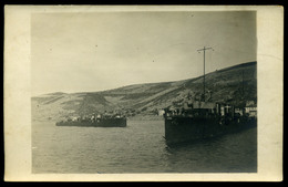 93766 K.u.K. HADITENGERÉSZET S.M.S. Orjen és Lika Hajók, Fotós Képeslap Navy - Guerre