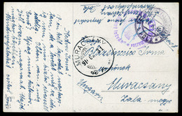 93645 K.u.K. Haditengerészet,I.VH. 1916. Képeslap, S.M.S. Szent István Hajó Bélyegzéssel Muracsányra Küldve - Lettres & Documents