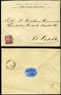 93887 BUDAPEST 1874. Marcus Riesz 5Kr-os Céges Levél, Levélzáróval Békéscsabára Küldve - Lettres & Documents