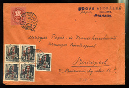 93478 NAGYKÁLLÓ 1946. Dekoratív Infla Levél Budapestre Küldve - Lettres & Documents