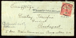 94019 ILLAVA 1900. Levél, Tartalommal Budapestre Küldve - Lettres & Documents