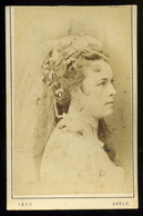 94133 BÉCS 1870. Adéle : Clara Ziegler 1844-1909. Német Színésznő ,opera énekes Visit Portré - Célébrités