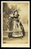 94130 BÉCS 1865. Cca. Mietke& Wawra : Bettelheim Karolina 1845-1925. Színésznő,opera énekes , Goldmark Tanítvány, Ritka - Célébrités
