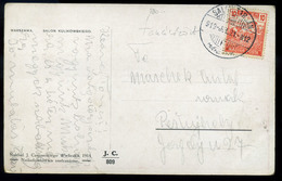 94055 SALGÓTARJÁN 1919. Tanácsköztársaság, Képeslap Pestújhejyre  /  Soviet Republic Vintage Pic. P.card To Pestújhely - Lettres & Documents