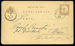 93863 NÁMESZTÓ 1882. 2kr Díjjegyes Lap Szép Bélyegzéssel  /  NÁMESZTÓ 1882 2 Kr Stationery Card Nice Pmk - Lettres & Documents