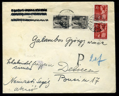 94304 BUDAPEST 1945. 06. Levél Debrecenbe Küldve, Portózva  /  Letter To Debrecen, Porto - Lettres & Documents