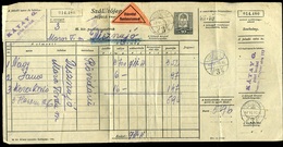 94309 KOLOZSVÁR 1942. Utánvételes Csomagszállító Jegyzék  /  COD Parcel Postcard Manifest - Colis Postaux