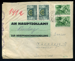 92962 BUDAPEST 1940. Dekoratív, Cenzúrázott Levél Nürnbergbe Küldve  /  Decorative Cens. Letter To Nuremberg - Lettres & Documents