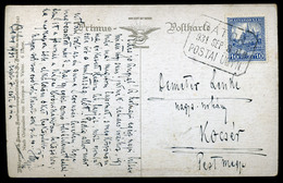 94517 BÁTOR 1931. Képeslap, Postaügynökségi Bélyegzéssel  /  Vintage Pic. P.card Postal Agency Pmk - Lettres & Documents
