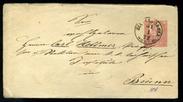 94589 SELMECBÁNYA 1872. Szép 5Kr-os Díjjegyes Boríték Brünnbe Küldve  /  Nice 5Kr Stationery Cov. To Brünn - Lettres & Documents