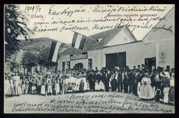 94596 DÖMÖS 1909. Keresztény Fogyasztási Szövetkezet, Régi Képeslap  /  Christian Consumer Alliance, Vintage Pic. P.card - Hongrie