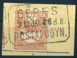 95082 GÉRES / Ghirișa  Postaügynökségi Bélyegzés  /  Postal Agency Pmk - Oblitérés