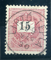 95164 LIPTÓTEPLA 15Kr Bélyegzés  /  15Kr Pmk - Oblitérés