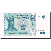 Billet, Moldova, 5 Lei, 2009, KM:9e, NEUF - Moldavië