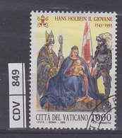 VATICANO   1993	Hans Holbein, L. 1000 Usato - Used Stamps