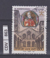 VATICANO  1997	Sant'Ambrogio, Usato - Usati