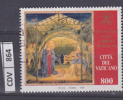 VATICANO  1997	Natale, Usato - Gebraucht