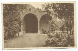 CPA CARMEL SAINT ALBERT, MATAGNE LA PETITE, PORTE CONVENTUELLE : VUE DE L'INTERIEUR DE LA CLOTURE, BELGIQUE - Doische