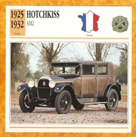 1925 FRANCE VIEILLE VOITURE HOTCHKISS AM2 AM 2 - FRANCE OLD CAR - FRANCIA VIEJO COCHE - VECCHIA MACCHINA - Voitures