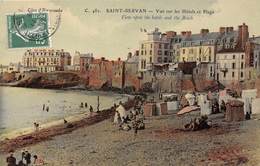 35-SAINT-SERVAN- VUE SUR LES HÔTELS ET PLAGE - Saint Servan