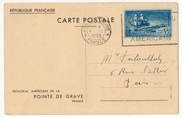 FRANCE - CP 55c Mémorial Américain De La Pointe De Grave - OMEC Inauguration - Standaardpostkaarten En TSC (Voor 1995)