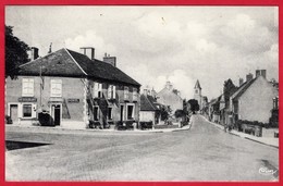 -- SANCERGUES (Cher) - HÔTEL DE L'ESPERANCE Et GRANDE RUE - DAGUIN MUET Au DOS -- - Sancergues