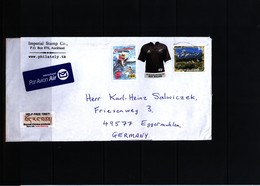 New Zealand 1995 Interesting Airmail Letter - Cartas