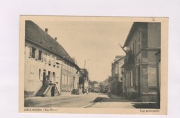 CPA DPT 67 DRULINGEN,RUE PRINCIPALE En 1939! - Drulingen