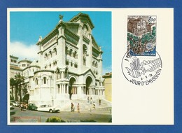 Monaco 1978  Mi.Nr. 1319 , EUROPA CEPT  Baudenkmäler - Maximum Card - Jour D' Emission Monaco 2-5-78 - 1978