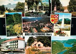 73148414 Bad Lauterberg Kurhotel Haus Des Gastes Kurklinik Kurpark Fontaene Bahn - Bad Lauterberg