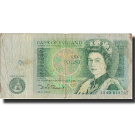 Billet, Grande-Bretagne, 1 Pound, Undated (1978-84), Undated, KM:377b, B - 1 Pond