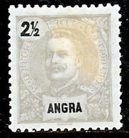 !										■■■■■ds■■ Angra 1897 AF#13* King Carlos Mouchon 2,5 Réis (x4643) - Angra