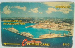 10CBDA  Cruiseliners B$10 - Barbados (Barbuda)
