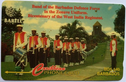 Barbadis 92CBDB B$40 " Defense Force Band " - Barbados