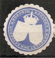 Germany Navy Ship Sticker For Envelopes Of The German Kaiser Fleet - Otros & Sin Clasificación