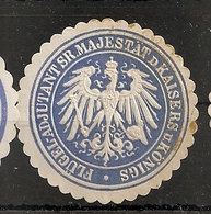 Germany Navy Ship Sticker For Envelopes Of The German Kaiser Fleet - Otros & Sin Clasificación