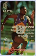 Barbados 125CBDB B$10  "Obadele Thompson " - Barbados