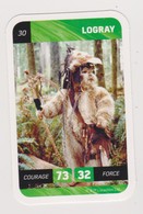 CARTE STAR WARS LECLERC   LOGRAY  30 - Star Wars