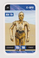 CARTE STAR WARS LECLERC   C-3PO  38 - Star Wars