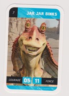 CARTE STAR WARS LECLERC  JAR JAR BINKS  7 - Star Wars