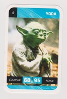 CARTE STAR WARS LECLERC  YODA 5 - Star Wars