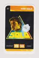 CARTE STAR WARS LECLERC  HAN SOLO 82 - Star Wars